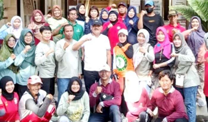 Senam Bersama, Pj Wali Kota Mojokerto Apresiasi Kebersamaan Pilar-Pilar Sosial dan Dinas P3A Senam Bersama, Pj Wali Kota Mojokerto Apresiasi Kebersamaan Pilar-Pilar Sosial dan Dinas P3A