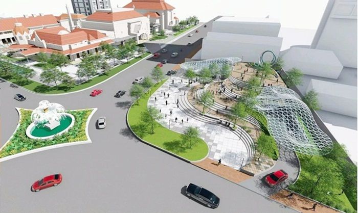 ​Pembangunan Alun-alun Suroboyo Terus Mendapat Dukungan dari Berbagai Pihak