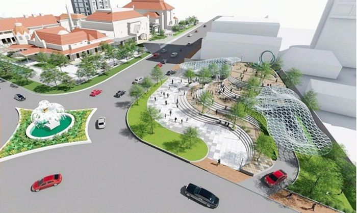 Pembangunan Alun-alun Suroboyo Terus Mendapat Dukungan dari Berbagai Pihak Pembangunan Alun-alun Suroboyo Terus Mendapat Dukungan dari Berbagai Pihak