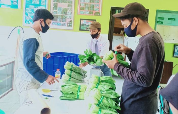 Tak Terpengaruh Zona Merah, KBM Tatap Muka Terbatas SMKN di Kota Batu Tetap Lanjut