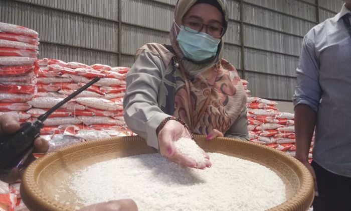 ​Ribuan PKH di Kota dan Kabupaten Mojokerto Segera Terima Beras Bansos Dampak Covid-19