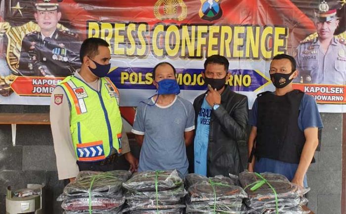Tipu Pengusaha Tas, Sales Asal Gresik Dibekuk di Jombang Tipu Pengusaha Tas, Sales Asal Gresik Dibekuk di Jombang