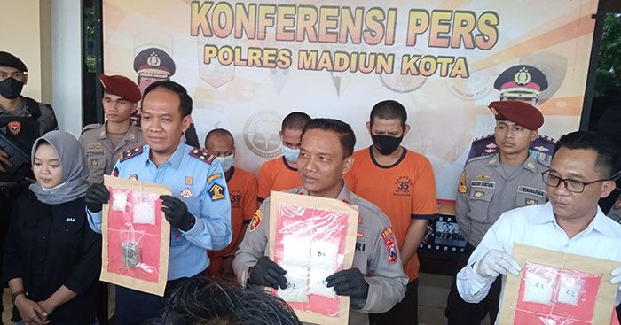 Polres Madiun Kota Ungkap Jaringan Narkoba di Lapas Polres Madiun Kota Ungkap Jaringan Narkoba di Lapas