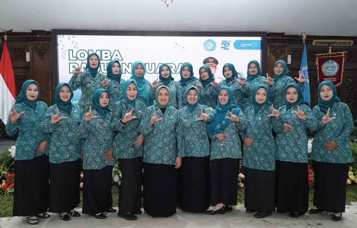 Sosialisasi Mars Lamongan, PKK Gelar Lomba Paduan Suara Sosialisasi Mars Lamongan, PKK Gelar Lomba Paduan Suara