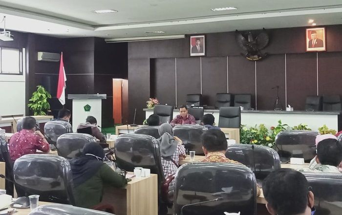 Minta Segera Atasi Banjir, SWP Gelar Audiensi ke Komisi III DPRD Pamekasan