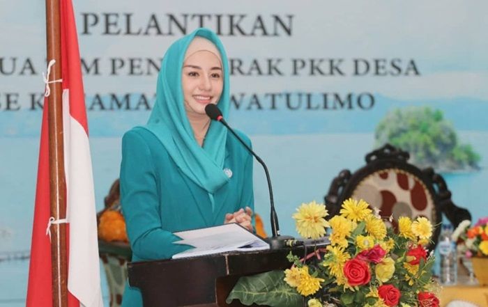 Lantik Ketua TP PKK Watulimo Trenggalek, Begini Pesan Novita Nur Arifin