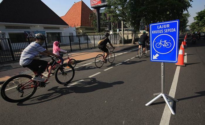 Dorong Minat Warga Bersepeda, Pemkot Surabaya Siapkan Layanan Bike Sharing Gowes Dorong Minat Warga Bersepeda, Pemkot Surabaya Siapkan Layanan Bike Sharing Gowes