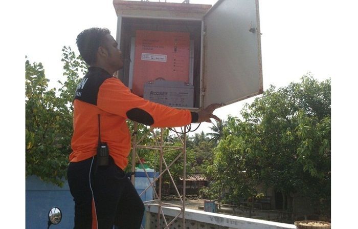 15 Early Warning System di Pacitan Perlu Perawatan 15 Early Warning System di Pacitan Perlu Perawatan