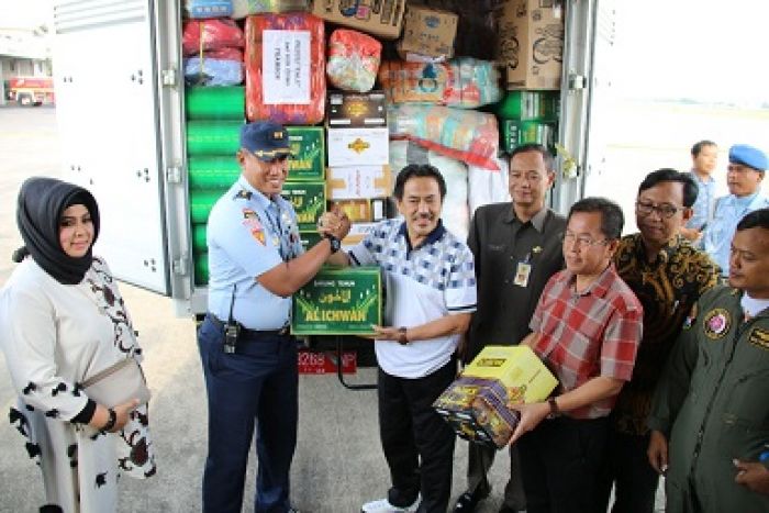 Pemkab Sidoarjo Salurkan Bantuan untuk Korban Gempa Palu-Donggala