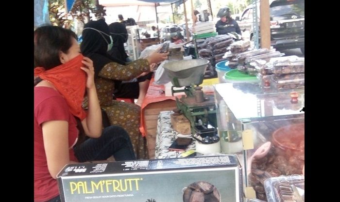 Dipungli, Puluhan PKL Dadakan Pasar Baru Lamongan Mengeluh