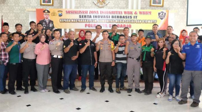 Masyarakat Perlu Tahu Tujuh Inovasi Berbasis IT Milik Polresta Sidoarjo