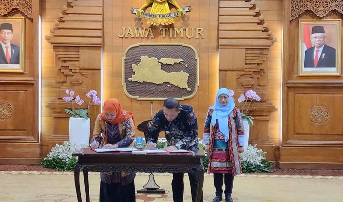 Gubernur Khofifah Optimis WK North Madura II Mampu Tingkatkan Pembangunan dan PAD Setiap Daerah Gubernur Khofifah Optimis WK North Madura II Mampu Tingkatkan Pembangunan dan PAD Setiap Daerah