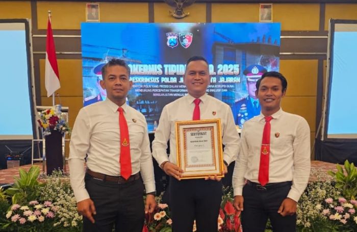 Polres Batu Raih Penghargaan Unit Kerja Terbaik Penanganan Kasus Korupsi 2024
