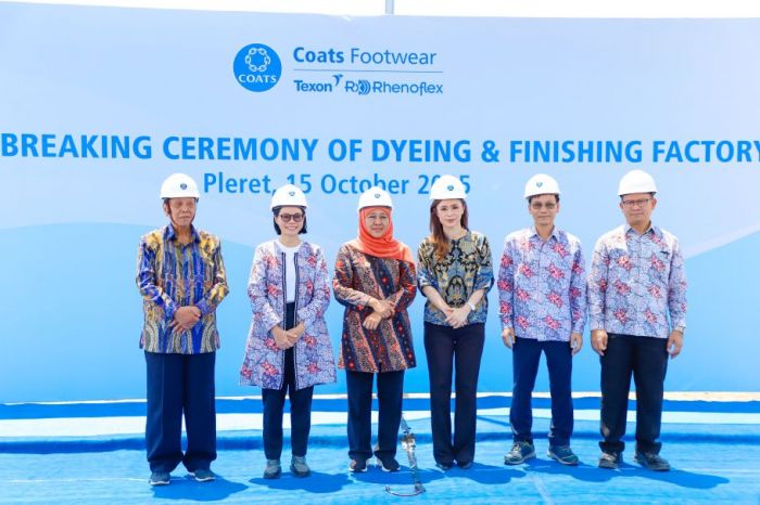 Ground Breaking Unit Dyeing-Finishing PT Coats Rejo Pasuruan, Gubernur Jatim Optimis akan Hal ini
