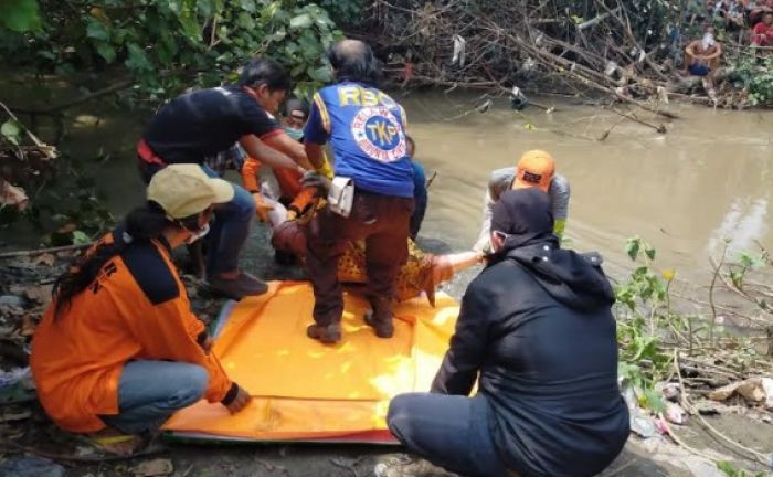 Mayat Wanita Mengambang di Sungai Kedungolieng Mayat Wanita Mengambang di Sungai Kedungolieng
