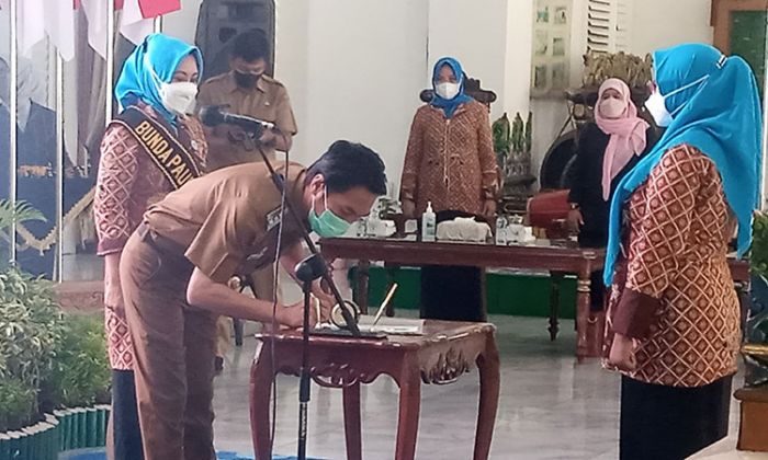 Persiapkan Generasi Unggul, Kabupaten Madiun Kukuhkan Bunda PAUD Tingkat Kecamatan