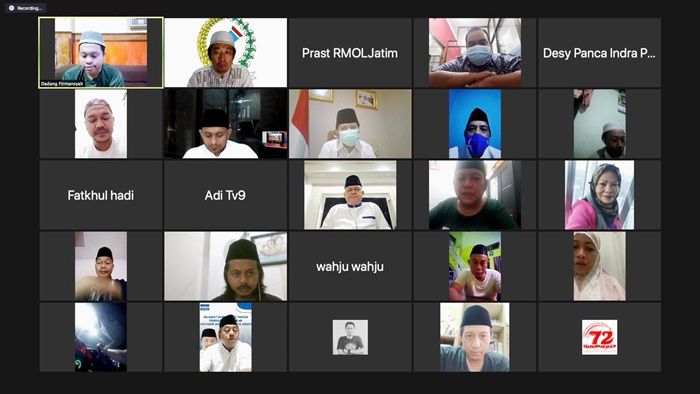 Wartawan Pokja Indrapura dan Fraksi Partai Demokrat Gelar Doa Virtual untuk Bu Anti Wartawan Pokja Indrapura dan Fraksi Partai Demokrat Gelar Doa Virtual untuk Bu Anti