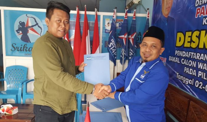 Kirim Utusan, Qosim Ambil Formulir Bacabup di Demokrat Gresik Kirim Utusan, Qosim Ambil Formulir Bacabup di Demokrat Gresik
