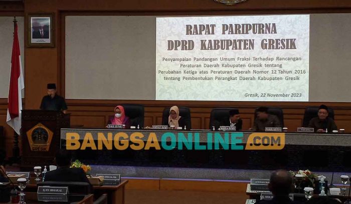 Pemecahan BPPKAD, Sikap 7 Fraksi di DPRD Gresik Tak Satu Suara Pemecahan BPPKAD, Sikap 7 Fraksi di DPRD Gresik Tak Satu Suara