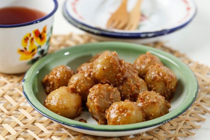 Resep Cilok Bumbu Kacang, Lembut dan Lezat Resep Cilok Bumbu Kacang, Lembut dan Lezat