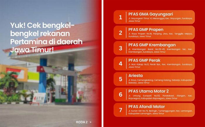 Motor Brebet, Pelanggan Dapat Service Gratis dari Pertamina Patra Niaga, Berikut Daftar Bengkelnya Motor Brebet, Pelanggan Dapat Service Gratis dari Pertamina Patra Niaga, Berikut Daftar Bengkelnya