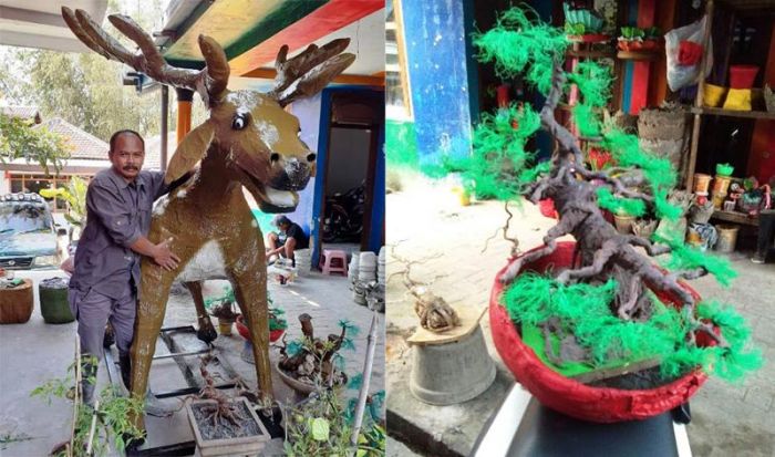 RCL Kota Batu Sulap Sampah Popok Jadi Miniatur Binatang RCL Kota Batu Sulap Sampah Popok Jadi Miniatur Binatang