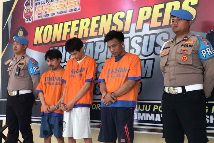 Tiga Pelaku Pengeroyokan Pemuda hingga Tewas di Gedangan Sidoarjo Ditangkap Polisi