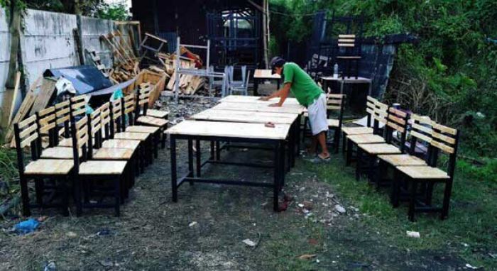 Ubah Limbah Kayu Peti Jadi Furnitur Mewah, Laku Jutaan Rupiah Ubah Limbah Kayu Peti Jadi Furnitur Mewah, Laku Jutaan Rupiah