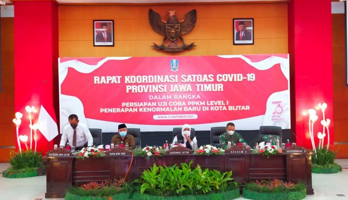 Kota Blitar Jadi Percontohan New Normal, Khofifah Berharap Daerah Lain Segera Menyusul