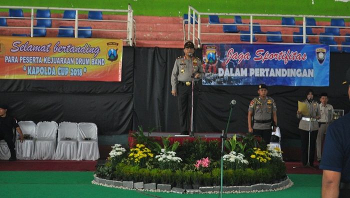 Kapolda Jatim Buka Kejuaraan Drumband di GOR Sidoarjo Kapolda Jatim Buka Kejuaraan Drumband di GOR Sidoarjo