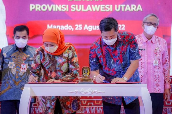 Gubernur Khofifah Pimpin Misi Dagang Jatim-Sulut, 40 Transaksi Capai Rp 159 M Gubernur Khofifah Pimpin Misi Dagang Jatim-Sulut, 40 Transaksi Capai Rp 159 M