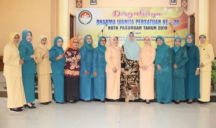 Dharma Wanita Persatuan Kota Pasuruan Gelar Tasyakuran HUT ke-20