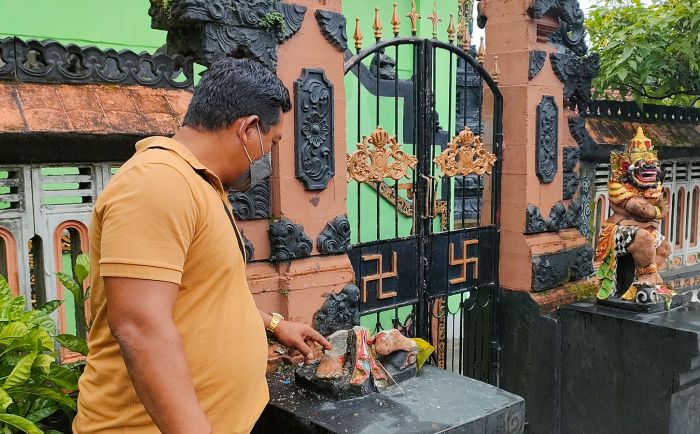 Beredar di Medsos, Ada Perusakan di Pura Kalipang, Ternyata Hanya Sebuah Patung yang Rusak Beredar di Medsos, Ada Perusakan di Pura Kalipang, Ternyata Hanya Sebuah Patung yang Rusak