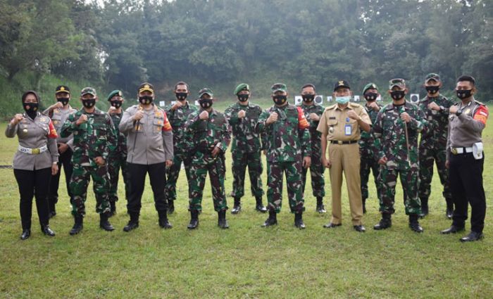 Perkokoh Sinergitas, Danbrigif Para Raider 18/Kostrad Terima Kunjungan Dandim 0818 dan Kapolres