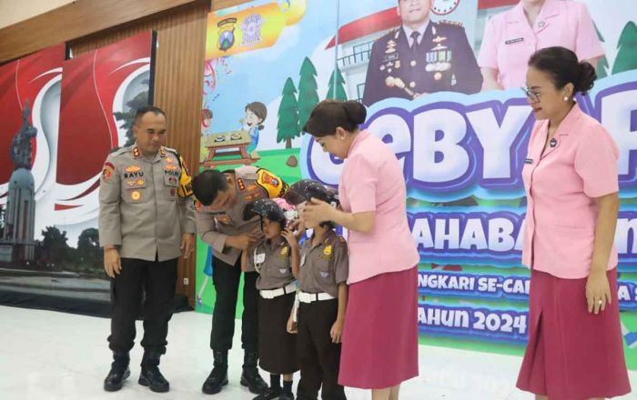 Polresta Sidoarjo Gelar Gebyar Polisi Sahabat Anak Polresta Sidoarjo Gelar Gebyar Polisi Sahabat Anak