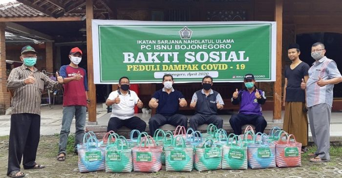 Peduli Warga Terdampak Covid-19, PC ISNU Bojonegoro Bagi-bagi Sembako Peduli Warga Terdampak Covid-19, PC ISNU Bojonegoro Bagi-bagi Sembako