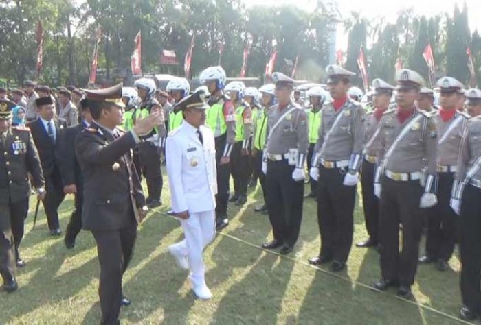 Peringati HUT Bhayangkara, Kapolres Jombang Sebut RUU Anti Terorisme Penting segera Disahkan