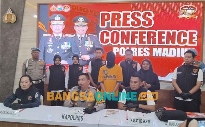 Polres Madiun Ungkap Kasus Pembuangan Bayi di Sungai Polres Madiun Ungkap Kasus Pembuangan Bayi di Sungai