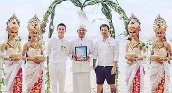 Bali Kecolongan Lagi, Gay Nikah dengan Upacara Adat Hindu