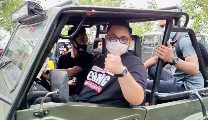 Sapa Komunitas Jeep dan Trail Kediri, Dhito Janjikan Event Tahunan Sapa Komunitas Jeep dan Trail Kediri, Dhito Janjikan Event Tahunan