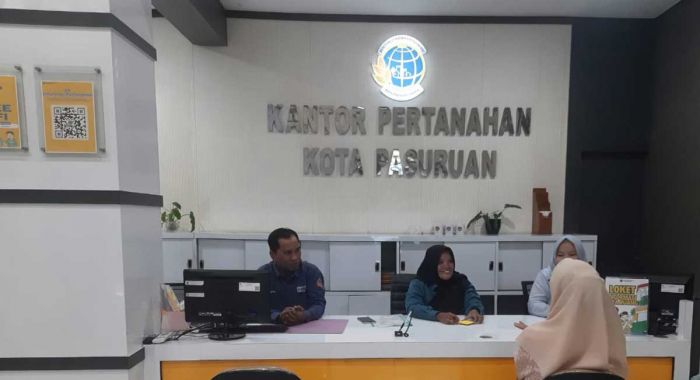 Kantah Kota Pasuruan Kembali Layani Publik