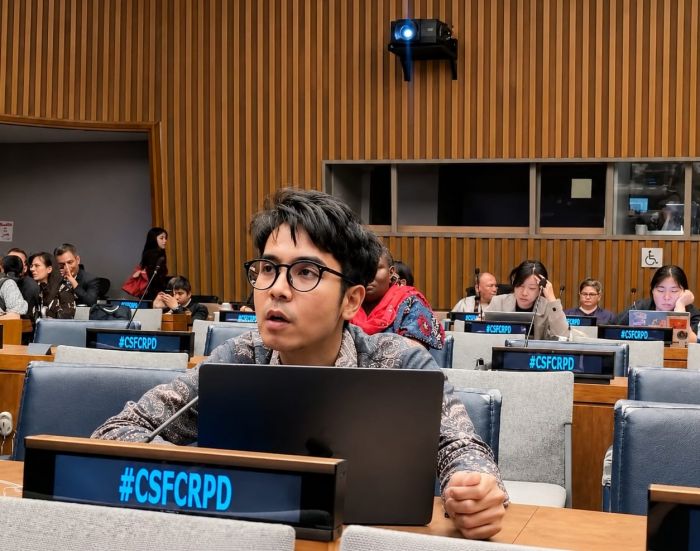 Wakili Indonesia di Forum PBB, Agus Hasan Suarakan Hak Disabilitas Psikososial
