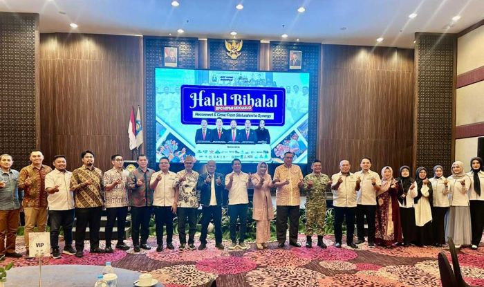 Gelar Halal Bihalal, Hipmi Sidoarjo Bahas Ekonomi Lokal