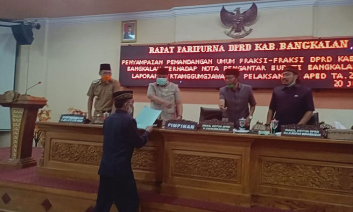 Anggaran Raperda dan LKPJ Berbeda, H. Musawwir Minta Bupati Bangkalan Lakukan Perbaikan