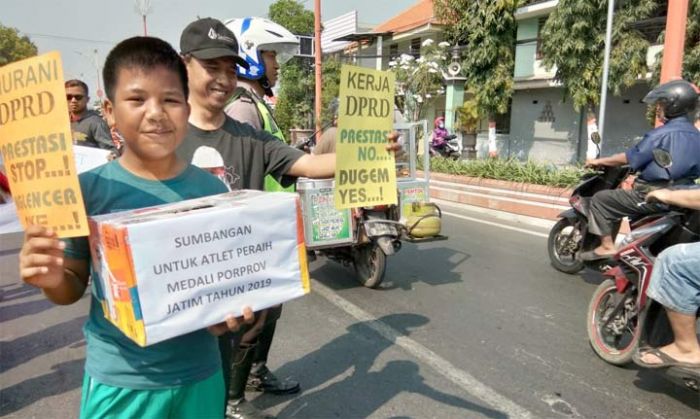 Memilukan, Tak Dijatah APBD, Sejumlah Atlet di Kota Mojokerto Galang Dana