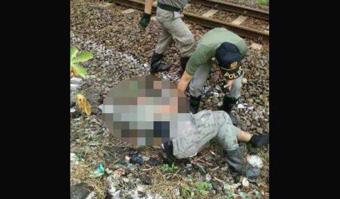 Razia Lapak PKL di depan Kantor Golkar, Satpol PP Tewas Disambar KA Razia Lapak PKL di depan Kantor Golkar, Satpol PP Tewas Disambar KA