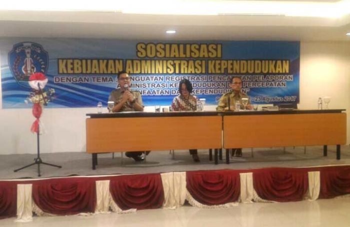 Disdukcapil Gelar Sosialisasi Kebijakan Administrasi
