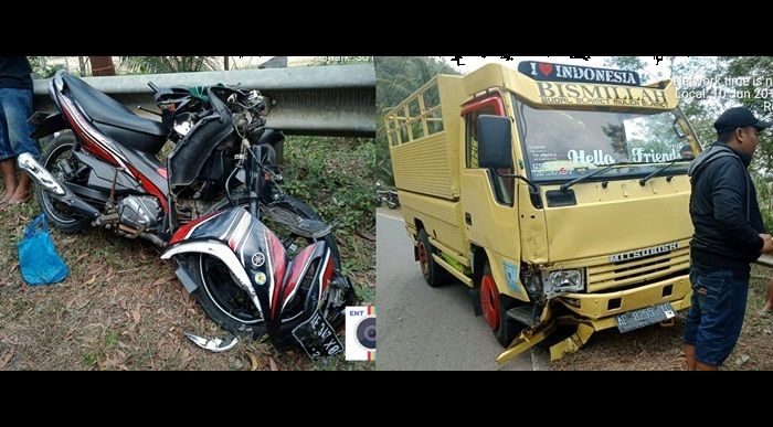 Dihantam Truk Engkel, Pemotor di Pacitan Patah Tulang Paha Dalam Dihantam Truk Engkel, Pemotor di Pacitan Patah Tulang Paha Dalam