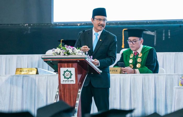 Orasi Ilmiah di UIN Surabaya, Mensos Gus Ipul Ulas Fondasi Indonesia Emas 2045