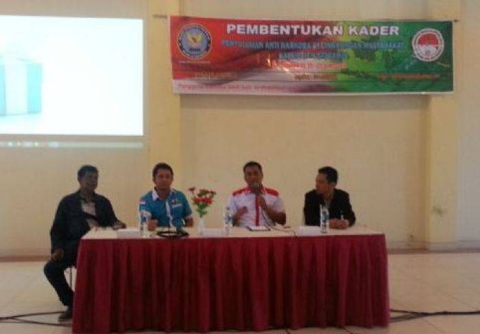 Aktifis KNPI Sidoarjo Digembleng Jadi Kader Penyuluhan Anti Narkoba